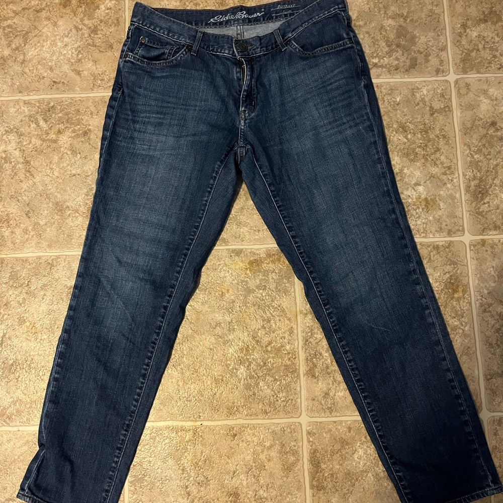 Eddie Bauer Boyfriend slim leg jeans